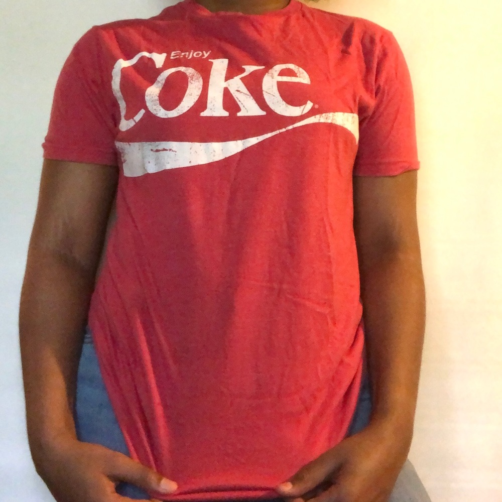 Red “enjoy Coke” vintage tee